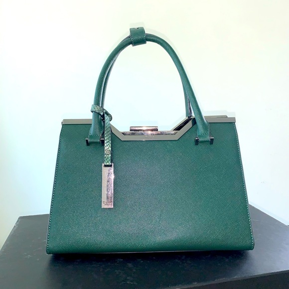 Dune London Bags Dune London Satchel Handbag Emerald Green Poshmark